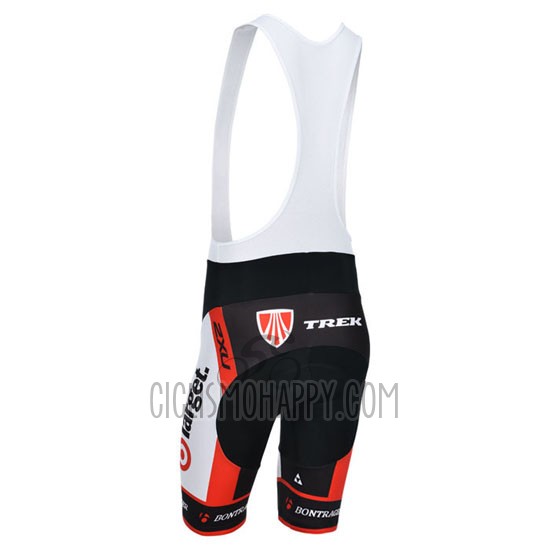 Trek Cycling Jersey Bib Short 2013 Short Sleeve Red and White